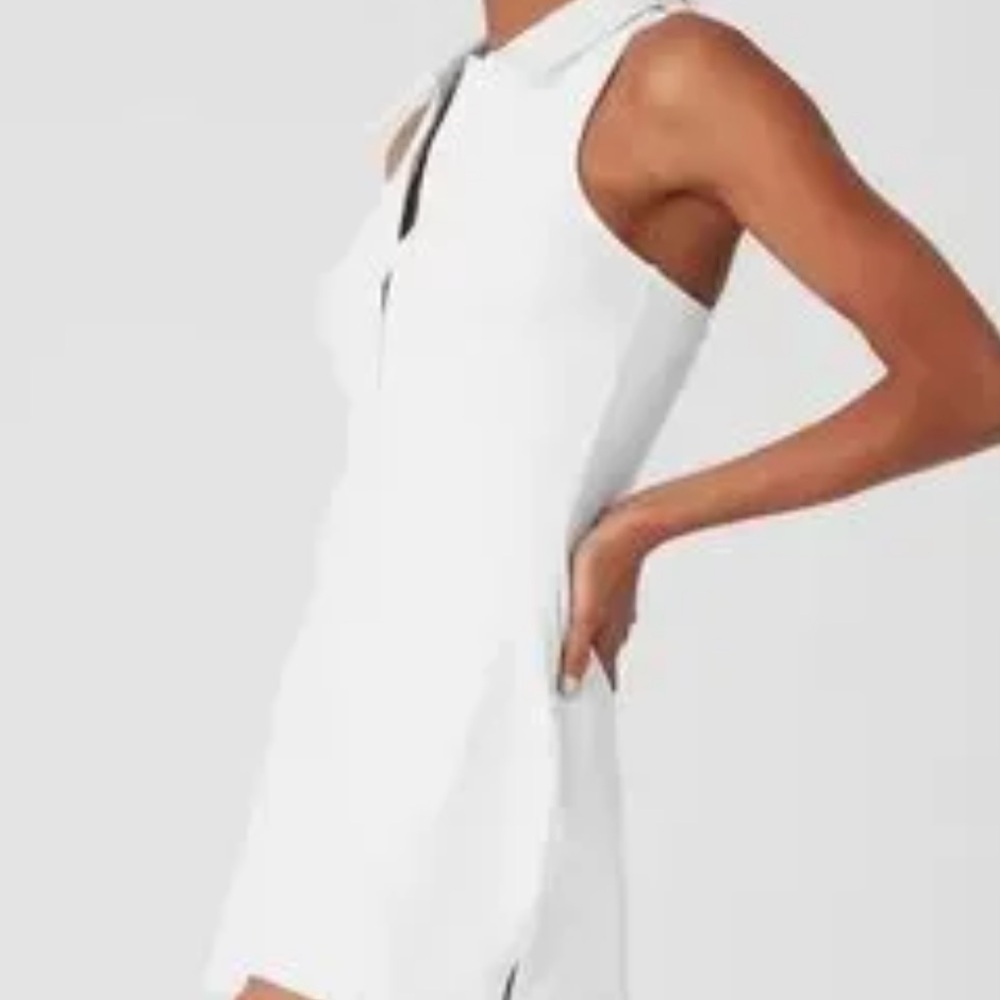 Alo Yoga Charmed Tennis Dress in white, size: S in EUC. - Picture 4 of 14